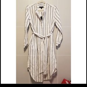BR- Stripe Shirtdress